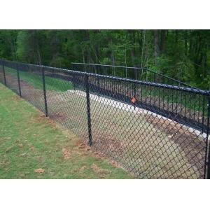 3.0mm Galvanized Chain Link Fence Mesh 48mm 65mm Width