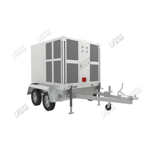 Horizontal Ducted Trailer Mounted Air Conditioner Portable For Luxury Wedding