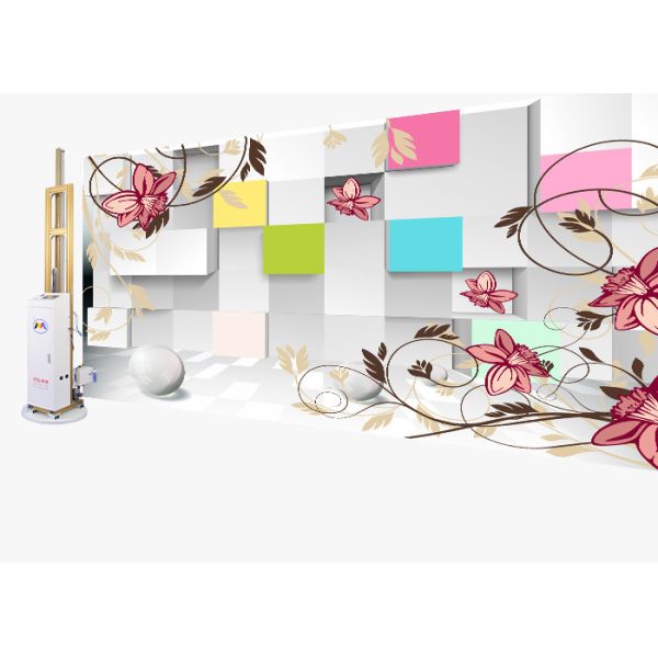 Auto Wall Detection Vertical Wall Printer 2 Ultrasonic Sensors With 3d Effects