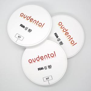 Transparency Pre Shaded Dental Zirconia Block Super Translucency TUV