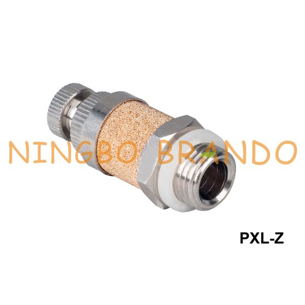 Quality Adjustable Pneumatic Silencer Throttle Valve 1/8'' 1/4'' 3/8'' 1/2'' 3/4'' wholesale