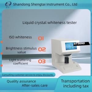 China Starch whiteness measurement ST001D liquid crystal whiteness meter d/o illumination observation on sale