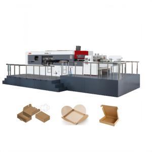 Lead Edge Automatic Paper Creasing Machine Feeding Die Cutting Machine