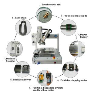 XHL-D221 R 4-AXIS 360 Rotation Glue dispenser machine