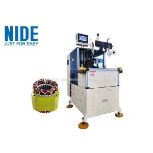 China Auto Servo Double Sides Stator Coil Lacing Machine , Simple To Operation on sale