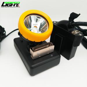 7.8Ah Li-ion Battery Corded Mining Lamps , KL5M Ip68 Waterproof Mining Cap