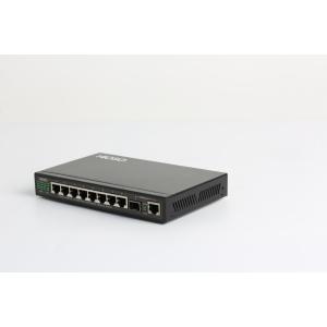 CCC Certification 8 Ports 48V POE Switch Smart Support IP Camera