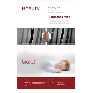 Home Appliances Electric Blow Dryer Collapsible With Concentrator Nozzle