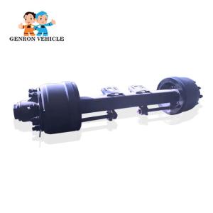 Round Square TS16949 150mm Trailer Steel Beams Assembly