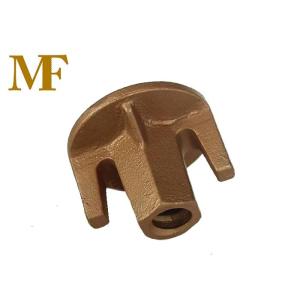 Cheap 200kN Cast Iron Flanged Wing Nut With OD 80mm Yellow Galvanized for sale