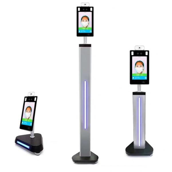 Quality Face Recognition Android 8" Temperature Detection Kiosk wholesale