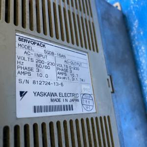 Yaskawa SGDB-15AN AC SERVO AMPLIFIER 200-230V 10A 1.3KW 3 PHASE NEW