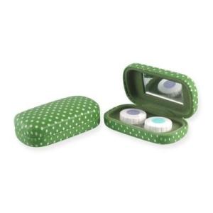 Customized PU Leather Contact Lens Case Recyclable And Durable OEM Acceptable
