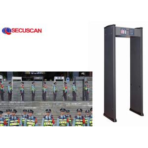 6 Pinpoint Zones Walk Through Metal Detector made in china with High performance