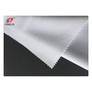 Tricot Knitted Super Poly Polyester Velvet Fabric 220gsm For Garment