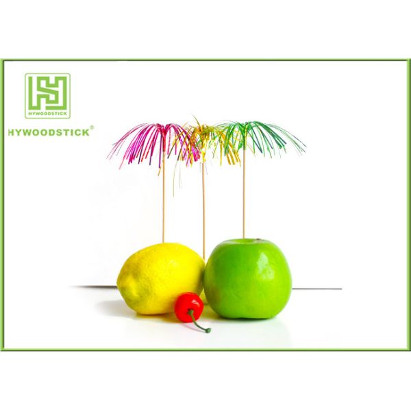 Quality Fireworks Type Decorative Food Toothpicks Birthday Cake Topper For Bay Shower Party wholesale