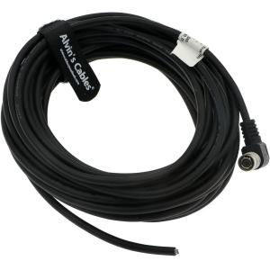 Alvin's Cables Hirose 6 Pin Female Right Angle Twisted Power IO Trigger Cable