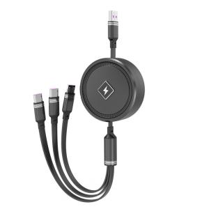 Multi Function 1.1m Three In One USB Cable Extendable Data Line