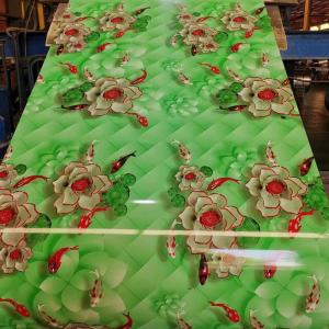 JIS G3312 Galvanized Steel Coil PPGI PPGL 0.3mm Flower Pattern