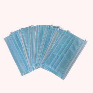 Elastic Straps Disposable 3 layers Face Mask Dust
