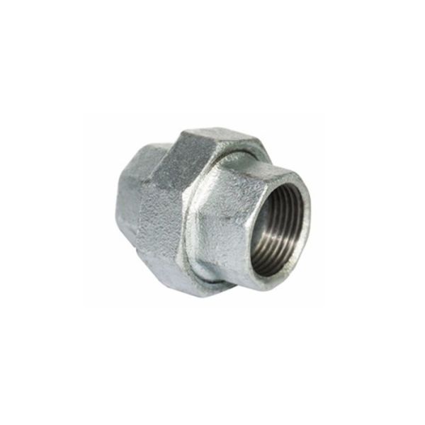 Quality En 10242 Plumbing Pipe Fittings , 3 4 Pipe Union Threaded Pipe Coupler Wearable wholesale