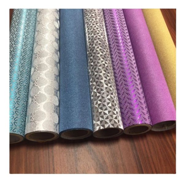 Quality Moisture Proof Glitter Powder Sequin Heat Transfer Film Wrap with Transparency Opaque wholesale