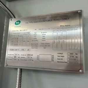 10MVA Three Phase Substation Transformer