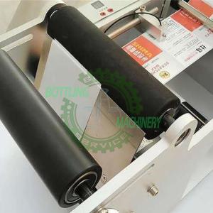 Semi-Auto With Coding Self-Adhesive Round Can Jar Bottle Labeling Machine