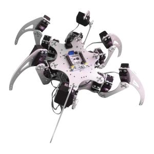 Diy Arduino DOF Robot Silvery Educational 6 Legs Bionic Hexapod Spider