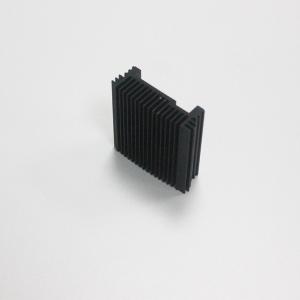 China CNC Black Anodized Aluminum Heat Sink , T Profile Extruded Aluminum Heatsinks on sale