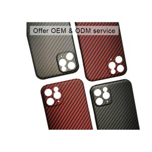 Lightweight Matte Finish iPhone 11 Pro Max Aramid Case Carbon Fiber Phone Case