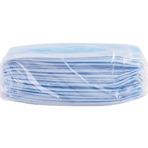 Cheap Antibacterial Elastic Ear Loop 3 Ply Non Woven Face Mask for sale