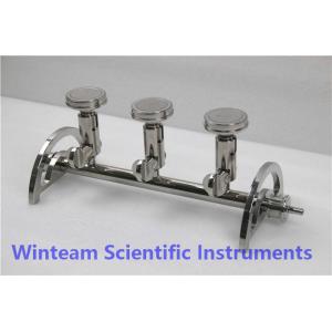 China 3 - Head Millipore Vacuum Filtration System Membrane Filter Holder 47mm For Lab on sale