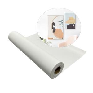 380gsm Matte PolyCotton Canvas Roll for Eco-Solvent UV Latex Printing