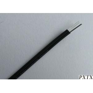 1 Core FTTH Drop Cable with PVC / LSZH Jacket , Self-Supporting Fiber Optic
