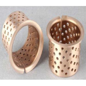 High Temperature Self Lubricating Bushing , Graphite Bronze Sleeve Bearings
