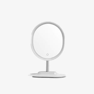 1000mAh Justtide 19*30cm 1x 5x 90° Rotation LED Magnifying Mirror