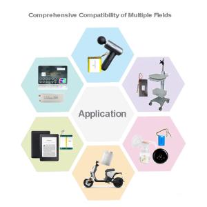 3.7V 1700mAh Rechargeable Polymer Lithium Ion Battery For Printer