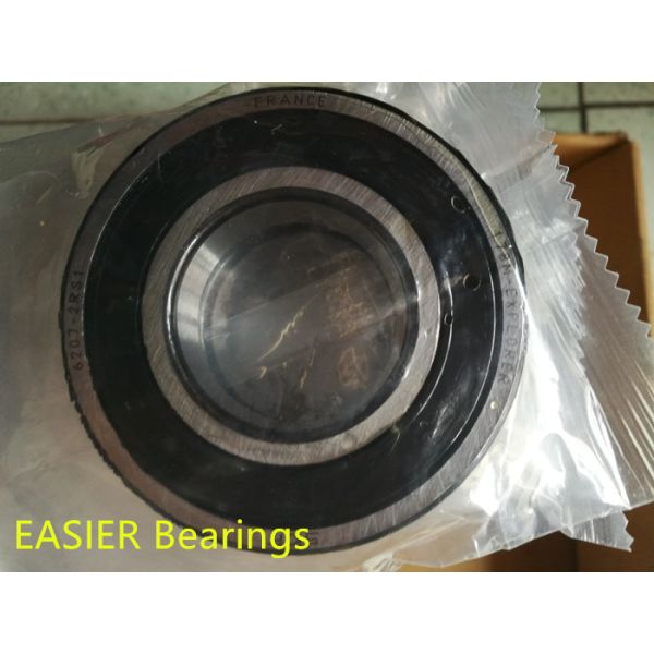 Rubber Seals Small Precision Ball Bearings , V Groove Roller Bearing Normal / C3