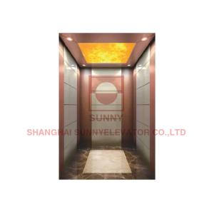 1600kg Load 1.75m/s Machine Room Less Elevator With Comfortable Space