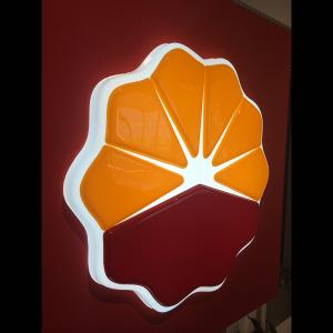 Electroplated LED Light Boxes Suspended / Free Standing 3mm