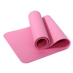 High Elastic Eco Friendly NBR Yoga Mat Designed For Workouts Yoga Sessions Home