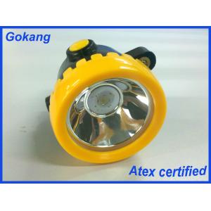 China ABS cordless mining headlamp for sale, ATEX certification miners cap lamp made in China and led mining lamp on sale