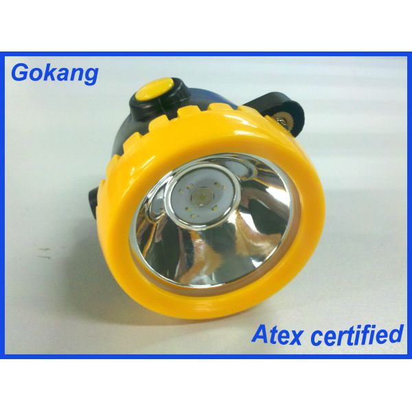 Quality ABS material led mining headlight, export quality miners cap lamp, cord kl1.2ex led mining headlamp wholesale