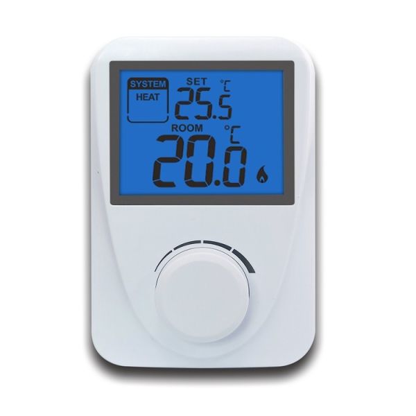 Riseem Heating And Cooling Omron Room Non-programmable Thermostat Large LCD