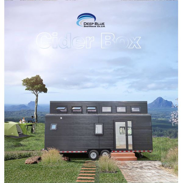 Modular Prefabricated Light Steel Structure Tiny House On Wheels Tiny Cabins For Sale