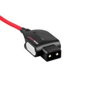 Alvin's Cables Smart-Dtap to Rotatable Right Angle 0B 2 Pin Male for Blackmagic