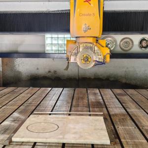 Create 450/600 Bridge Saw Cutting Machine With CNC Control And Safety Features