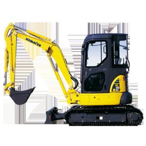 China Komatsu PC30 3-Ton Excavator With 0.2m3 Bucket Capacity 22100W Engine Power 4.450L Fuel Tank on sale