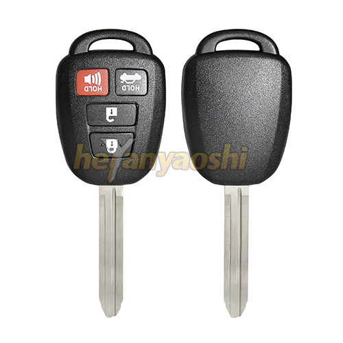 Quality Custom Design Remote Key Shell Replacement For Broken Case Pure Brass Blade wholesale
